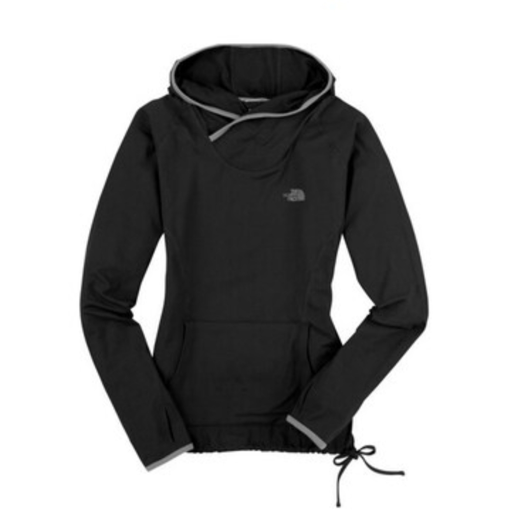 The North Face Women's Lightweight Hoodie Running Vapor Wicks Size Small Black